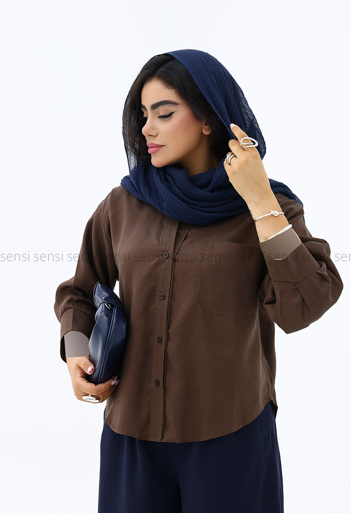 شومیز زنانه لینن مارینا کد1006235